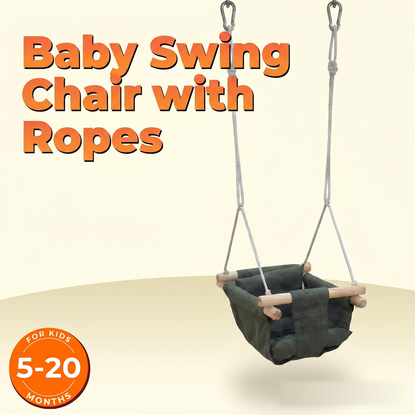 Baby Swing Chair with Ropes
